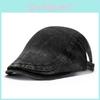 Punk Style Cotton Flat Cap For Men And Women With Sun Protection For All Seasons