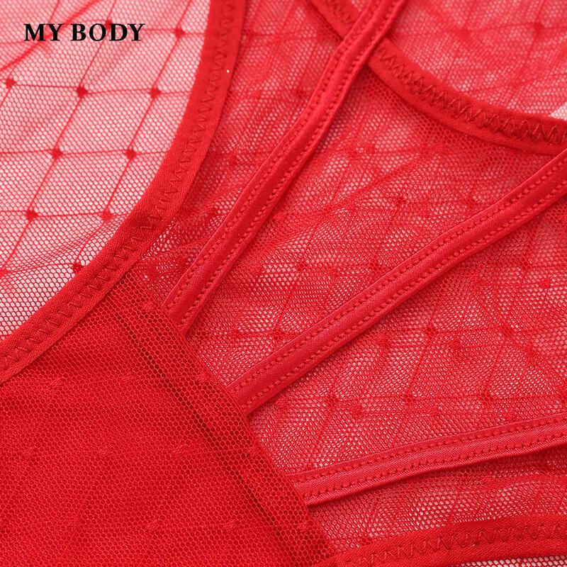 Mybody Women's Sexy Lace Mid-Waist Boxer Briefs