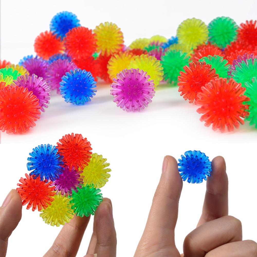15Pcs 2Cm Bayberry Massage Ball Stress Relief Toy Suitable Kids Adults Birthday Party Gift Pinata Filler Carnival Prize