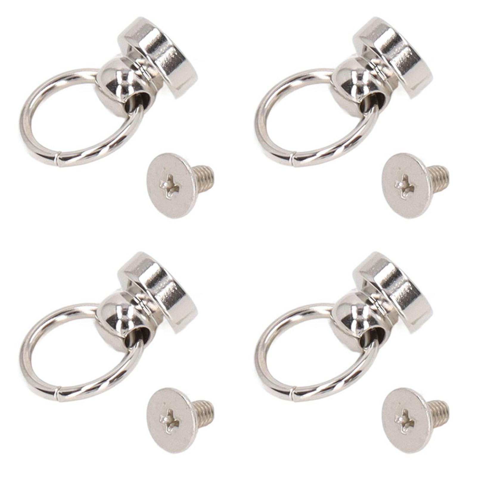 

200 комплектов 9 мм латунных заклепок, гвоздиков для сумочек, больших колец, пуговиц, заклепок для самостоятельного изготовления одежды серебряный