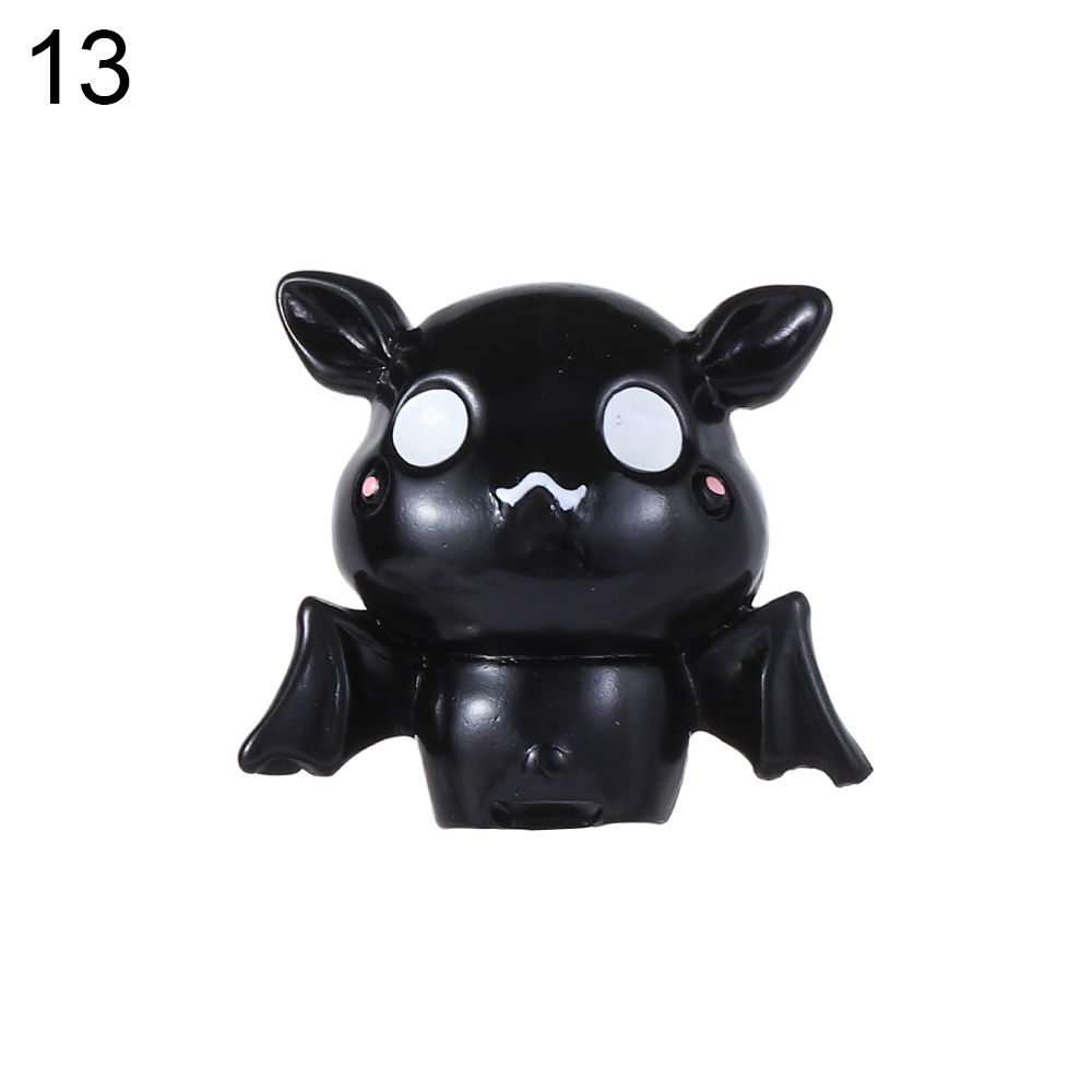 Mini Miniature Figurines Halloween Decor Resin Craft Halloween Ornaments Micro Landscape Ornaments