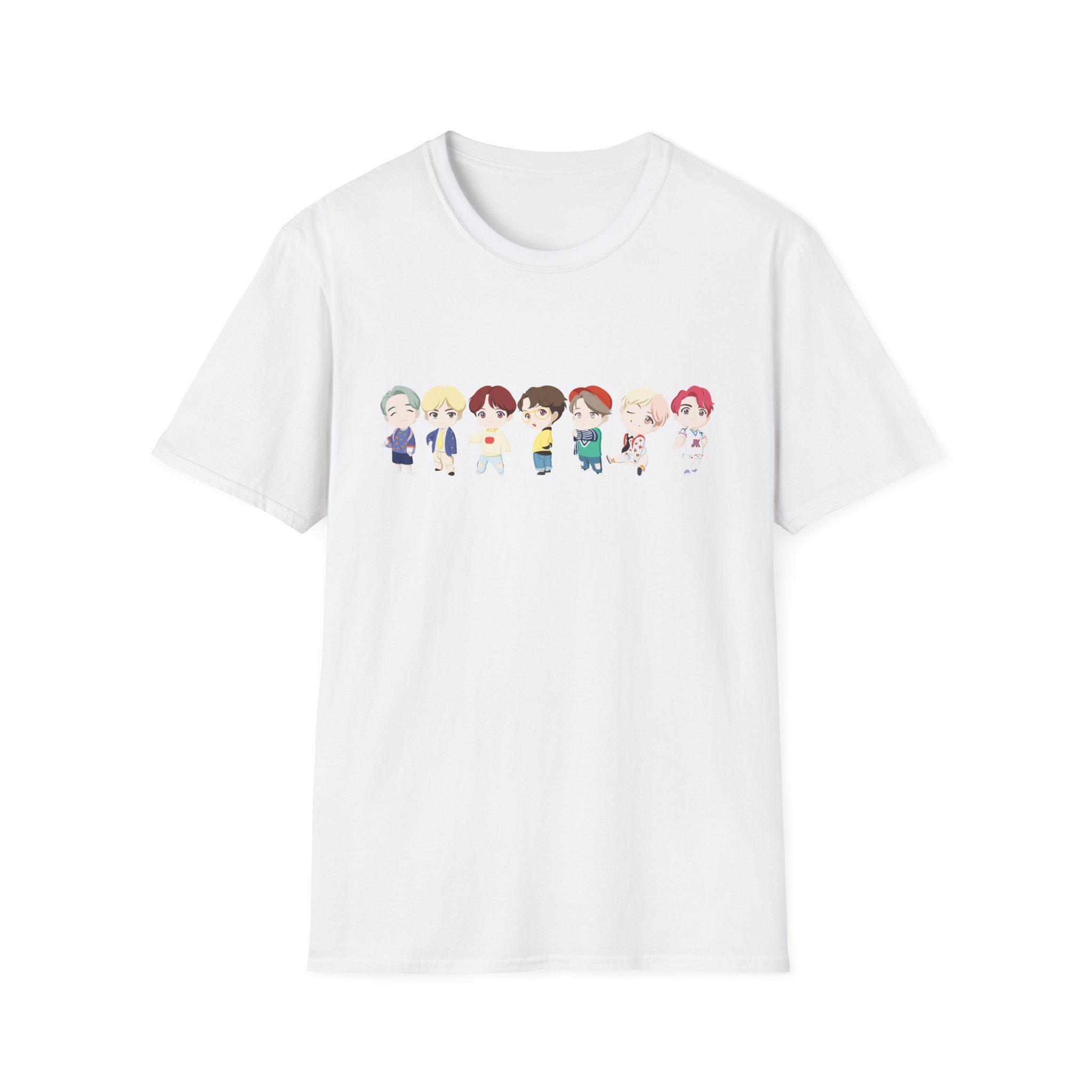 Funny Cartoon Mens Summer Crew Neck TShirt S