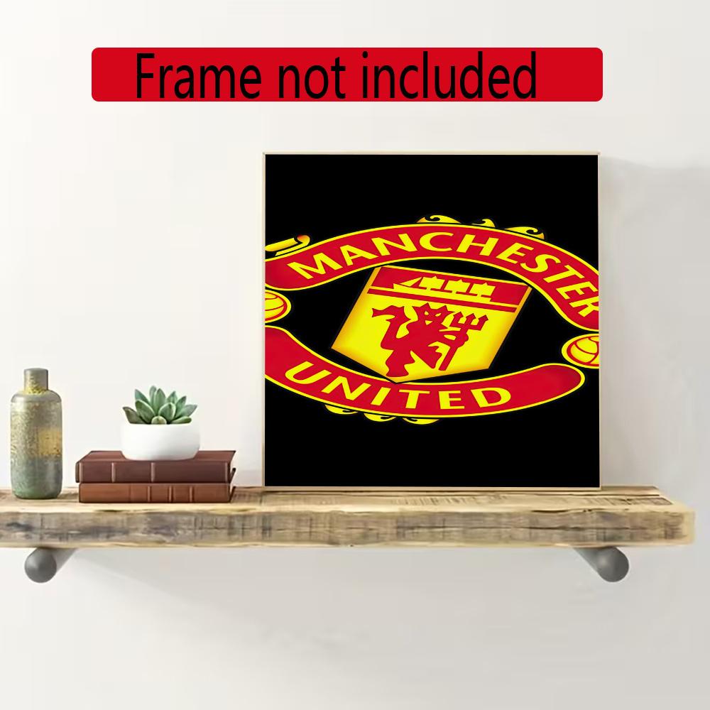 Manchester Diamond Painting Round Diamond Mosaic Rhinestones Diamond Embroidery Craft Kit Wall Decor Without Frame