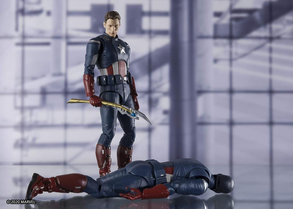 TAMASHII NATIONS S.H.Figuarts Captain America - CAP VS. CAP EDITION - (Avengers: Endgame)