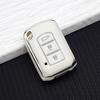 2/3 Buttons Premium Soft TPU Key Fob Protective Case for Mitsubishi Outlander Sport Lancer Mirage G4 Eclipse Cross Keychain Set