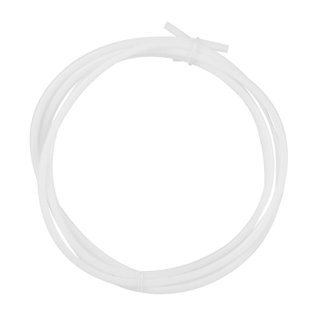 PTFE White Bowden Tube for 1.75 Filament (2.0mm IDCelsius4.0mm OD) For 3D printers (1.5 M)