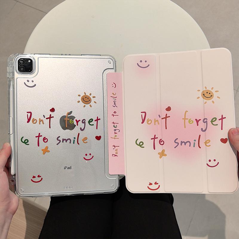 IPad 11 Skyddsfodral: Air 7/6/5/4 Akrylskal, Pro 11 tum, Anti-böjning, Minihjärta Rouge, 10,2 tum