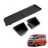 Coleya Rubber Mats for Daihatsu Atrai 6th Generation 700 Cargo 11th Generation 700 Series and Atrai S700V Drink Holder Cover Silicone Storage Noise
