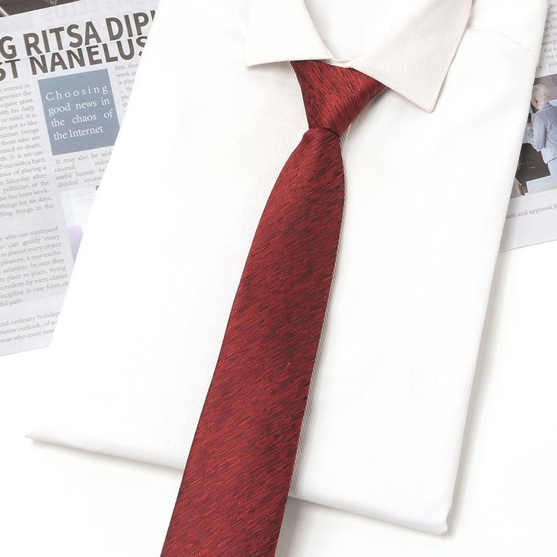 Men's Zipper Tie, Knot-free Business Formal Tie