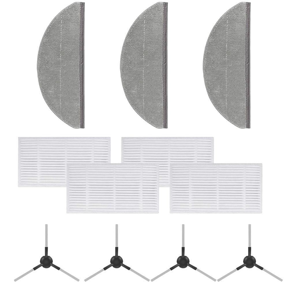 Accessories Kit Side Brush Filter Mop Cloth For Eitton For A6Pro For S6Pro For G6Pro H6Pro Robot Vacuum Cleaner Parts Replace