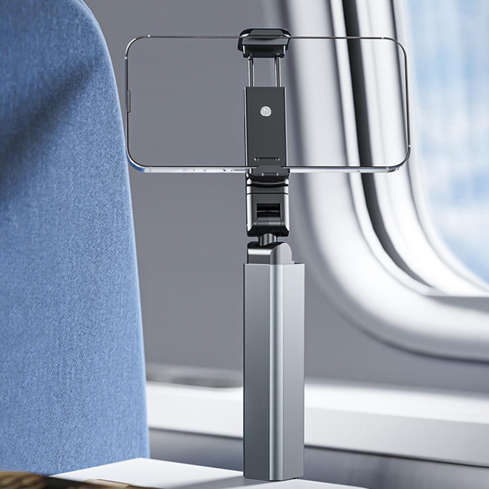 Universal Mobile Phone Stand Foldable Hook Holder 360 Degree Rotation Portable in Flight Airplane Desktop Bracket for All Phones