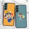 Dr.SLUMP ARALE CHAN Phone For Samsung Galaxy S20 FE S21 Plus S22 S23 S24 Ultra Case S10 S10E S9 S8 S7 Edge Cover Silicone Soft C