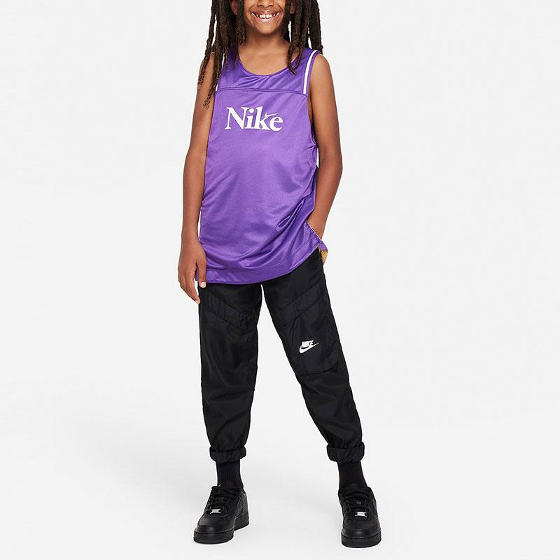 Nike Wende-Sporttanktop mit Buchstabenprint Basketball-Set Kinder-Sportbekleidung FD4010-599