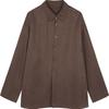 CROQUIS Men's 9P7211860 Loose H-shaped Long Sleeve Shirt
