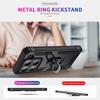 For Xiaomi 15 Pro Case PC+TPU Phone Cover with Rotary Ring Kickstand