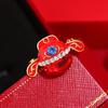 Creative Peking Opera Facebook Antique Brooch Female Knife Ma Dan Personality Pin Ornament Brooch Retro Exquisite Accessories Tide