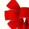 Bows For Christmas Tree Velvet Home Decor Velvet Bows For Christmas Tree Decorations For Indoor Outdoor Wall Front Door