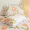 New Cotton Padded and Brushed Pillowcase with A Pair of 48cmx74cm Ruffled Edges and Thickened Four Season Pillowcases