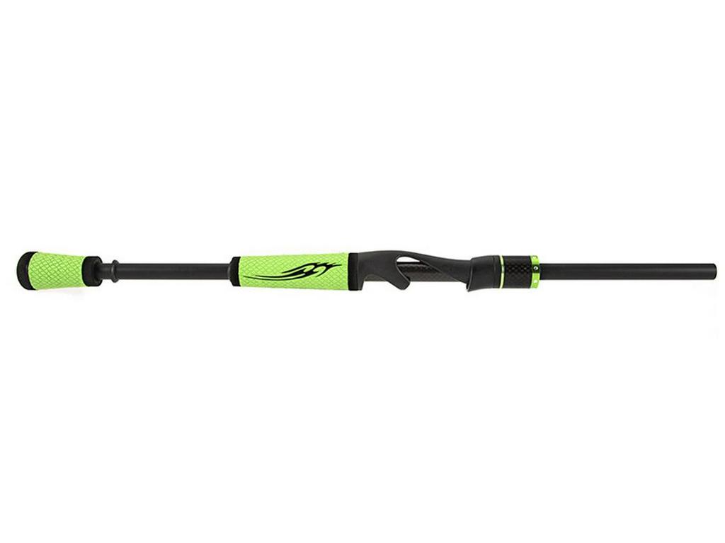 Popular SPG Fishing Rod with Green Lacquered Gun Handle and Hollow Reel Seat