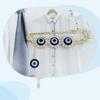 Multi Purpose Devil Eye Safety Pin For Hijab Scarf Coat Decoration Fashion Jewelry Elegant Lapel Pin Accessory
