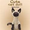 Adorable Kitten Plush Toy - Children's Cuddle Companion Doll and Birthday Gift for Girls