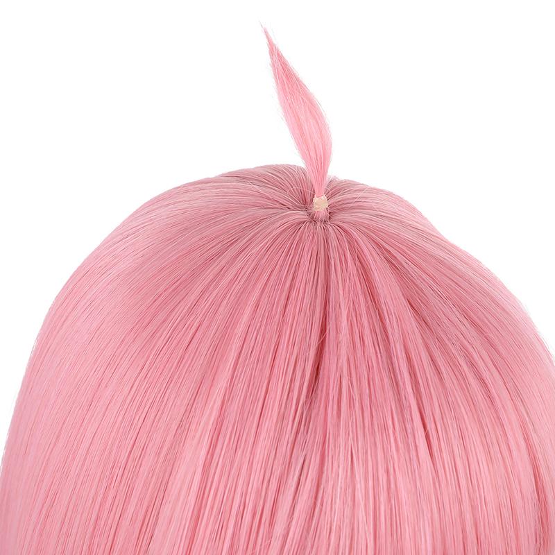 Anime Spy X Family Anya Forger Cosplay Wig Hair Woman Cute Short Pink Wigs For Halloween Party Decoration