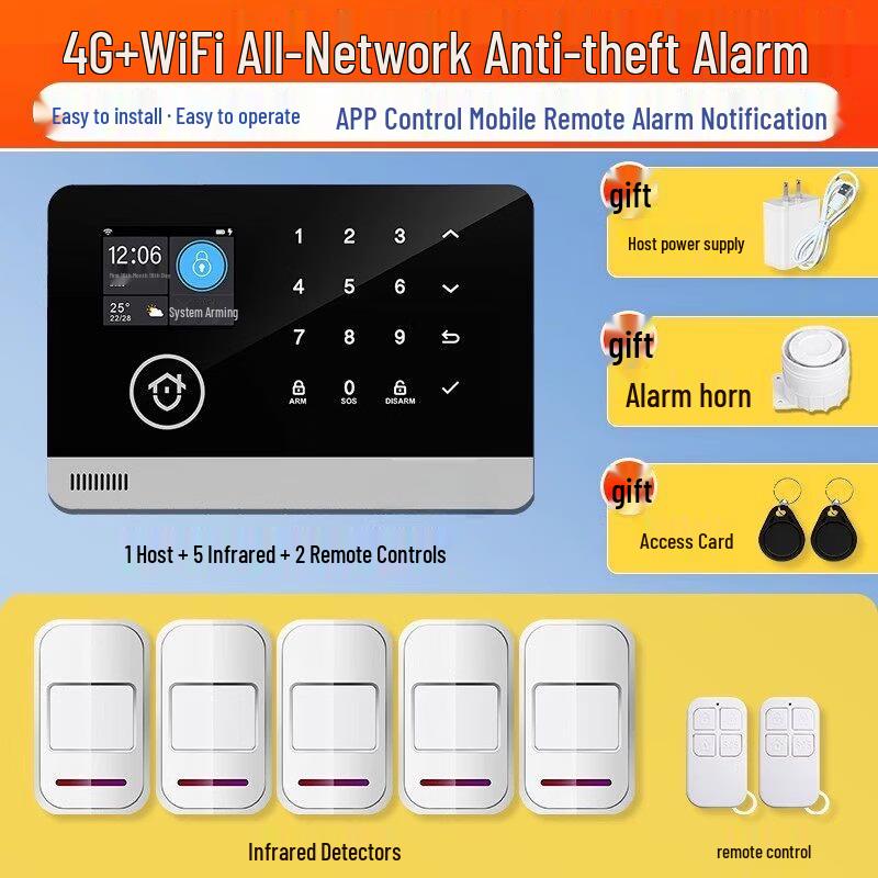 Wireless Home Security Alarm System