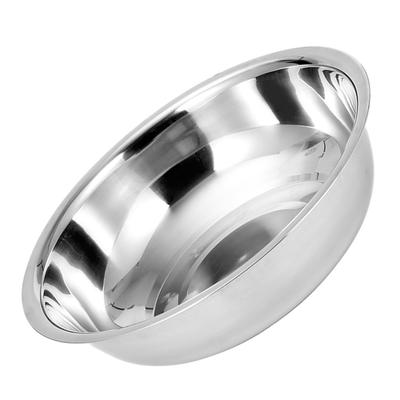 Salad Bowl Stainless Steel Basin Child Gnocchi Pasta Washing Soup Kitchen Tableware
