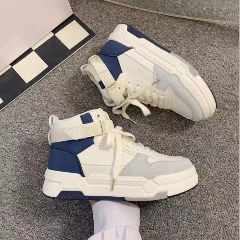 Casual Women's Shoes Autumn High-Top Shoes Women's New Summer Thick Bottom Little White Sneakers Women's Board Shoes