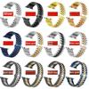 Kompatibelt armband i rostfritt stål för Apple Watch 8/7/6/5/Ultra