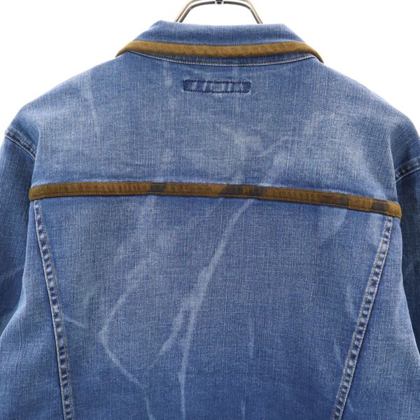 Nagelneue BLUE MONSTER CLOTHING Jeansjacke M Stretch G-Jacke Herren Gebraucht
