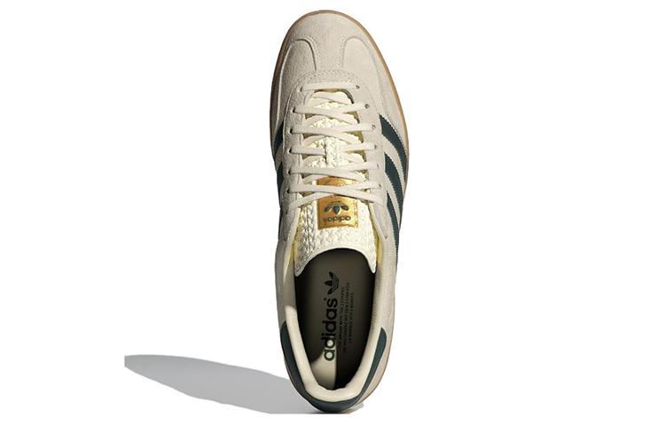 Gazelle Men's Adidas Originals Indoor 'Cream White Green Gum' IH7502