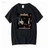 Vintage The Pogues Red Roses For Me Black T Shirt SK49857 Vintage Washed Fashion Casual Comfortable Stylish Breathable