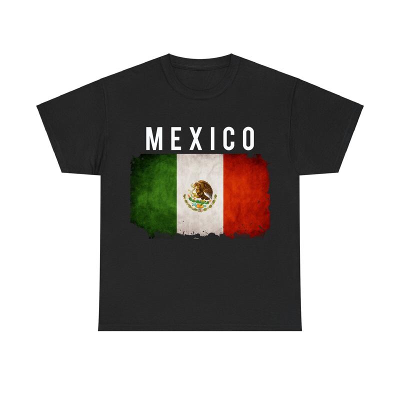 Mexico T Shirt Flag Mexicans S разноцветный