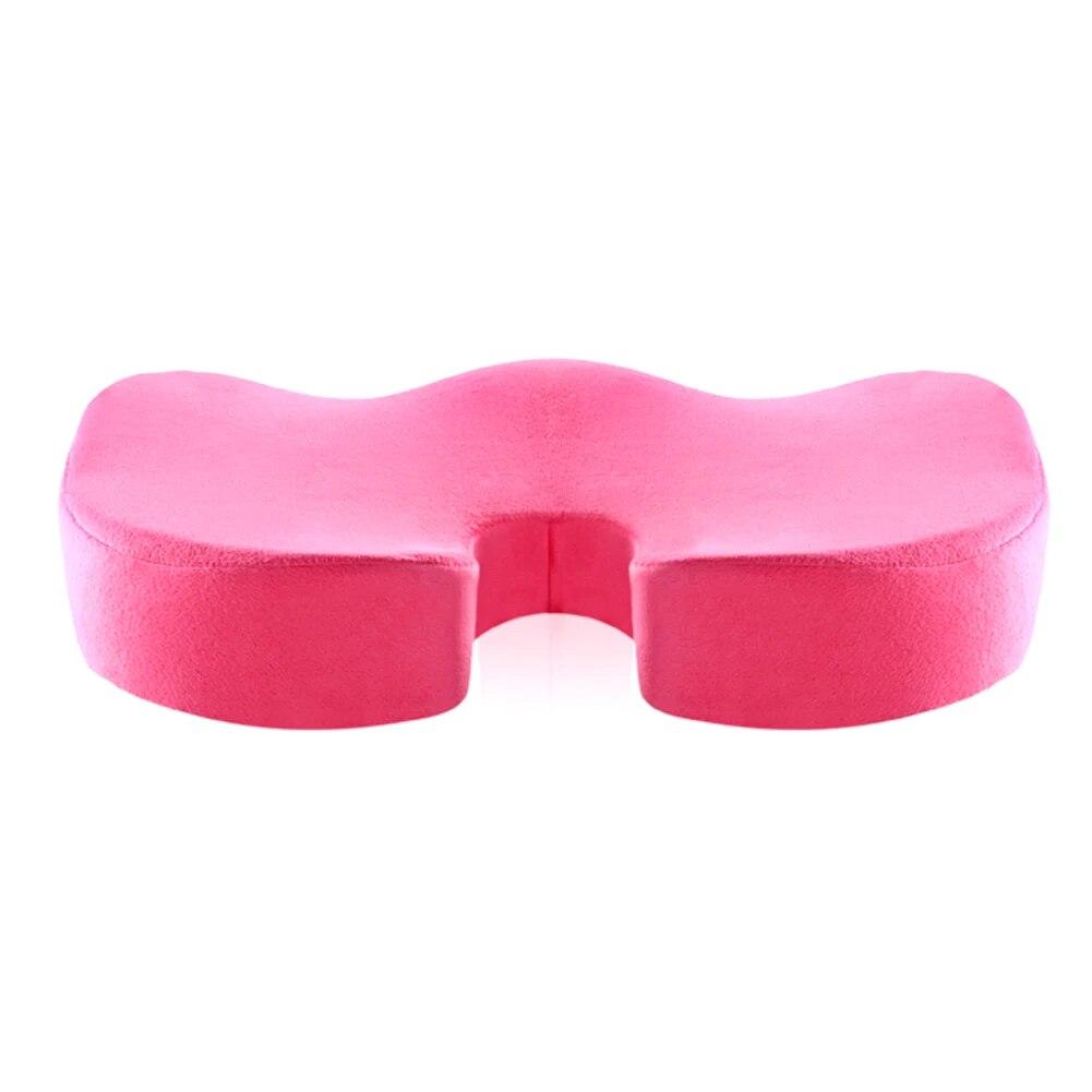 

Гелевая ортопедическая подушка с эффектом памяти, пенопластовая U-образная подушка для копчика, туристическое сиденье, массажное автомобильное офисное кресло, защищает здоровое сидение, дышащая синий