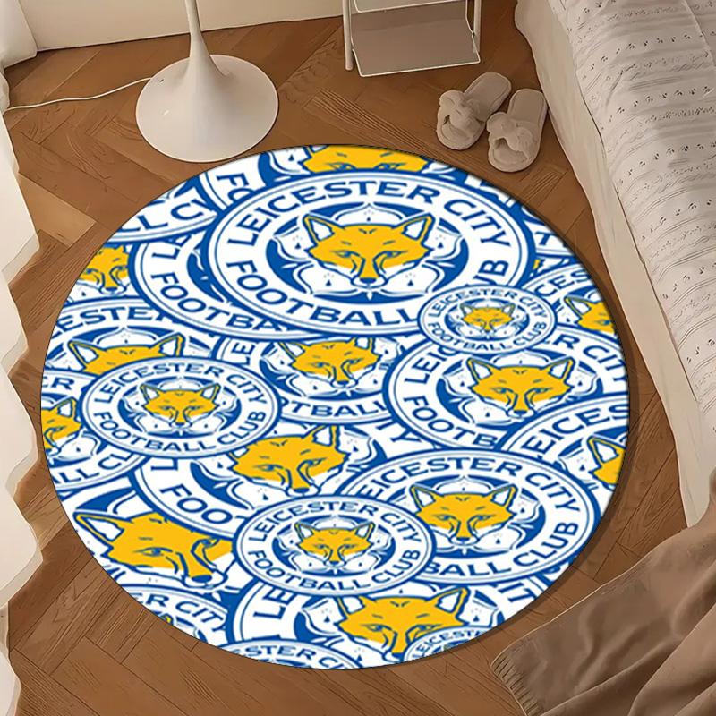 1PC rug Fc Crest Design Round mat Home Decor, Chair rug For livingroom,Bedroom, doormat home decor Birthday Gift Christmas Gifts
