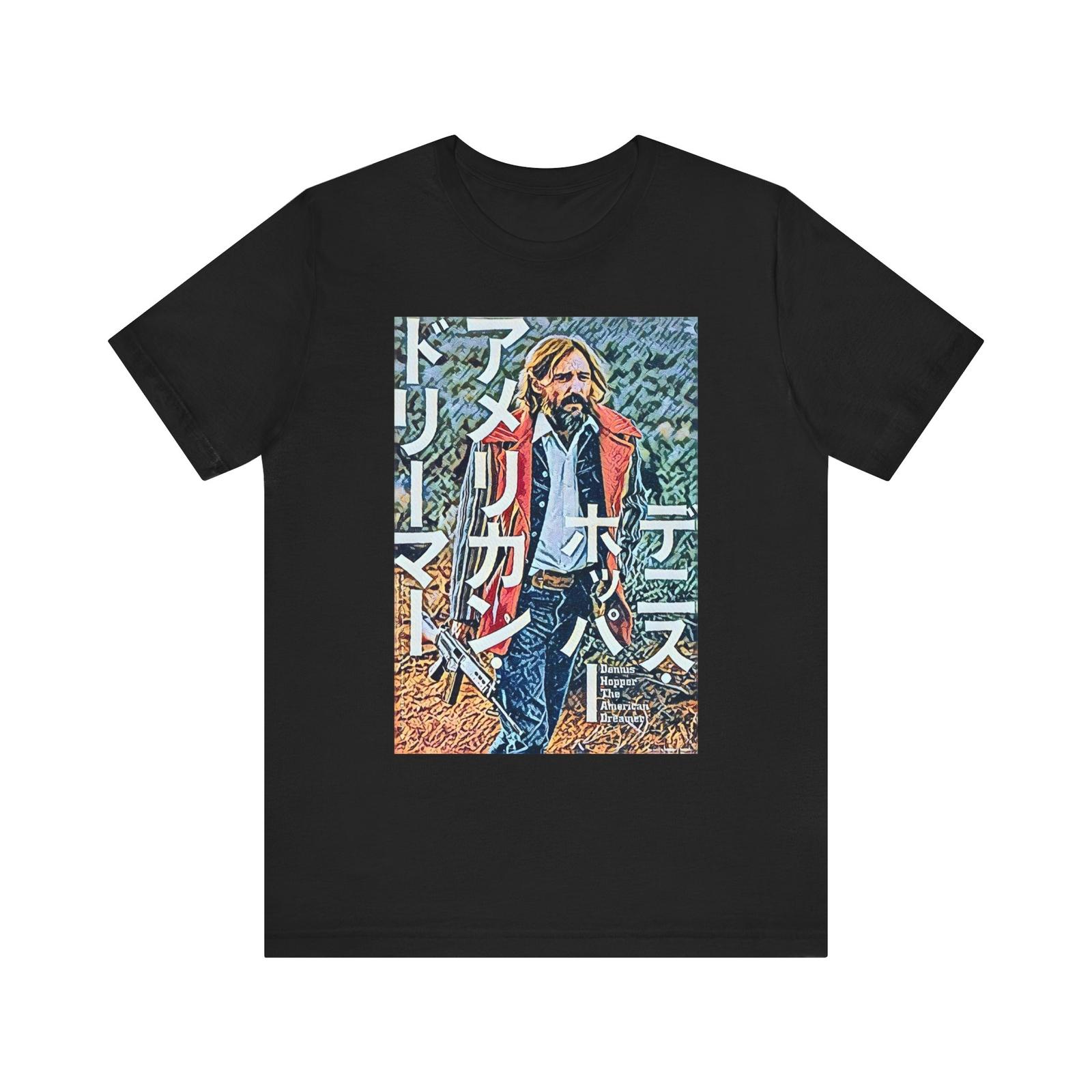 Dennis Hopper Graphic Print Art Crewneck Unisex Jersey Short Sleeve Tee Unisex T-Shirt S