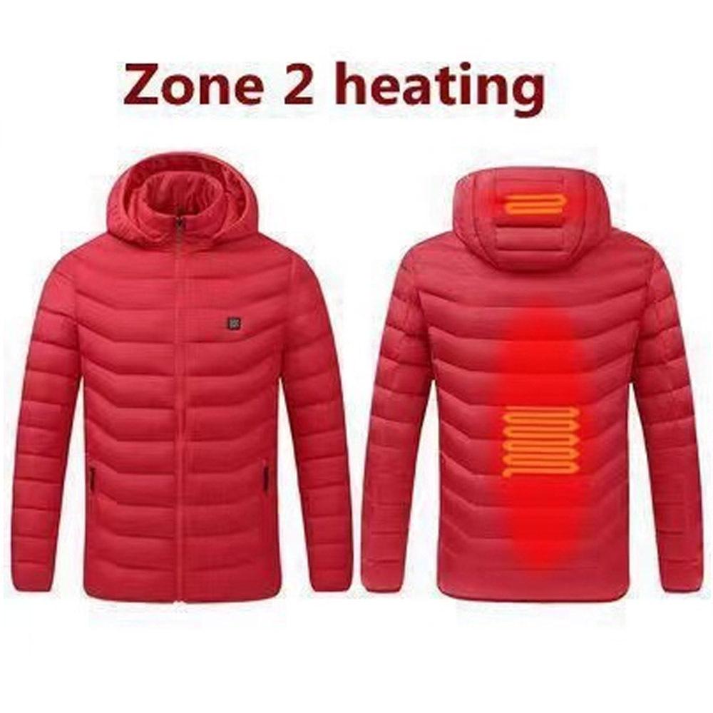Smart Heated Cotton Coat - Outdoor Electric Heating Suit