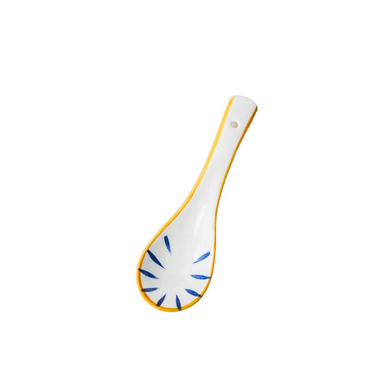 Japanese Ceramic Porridge Spoon - Creative Daily Use Tableware