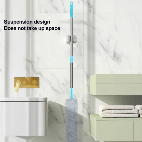 Retractable Gap Dust Cleaning Tool with 2 Microfiber Clothes Long Handle Flat Duster Flexible Dusting Accessory