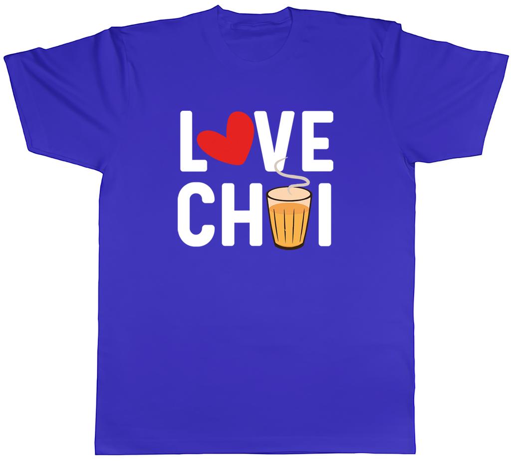 Love Chai Unisexs TShirt Indian Masala Karak Tea Unisex Tee Gift