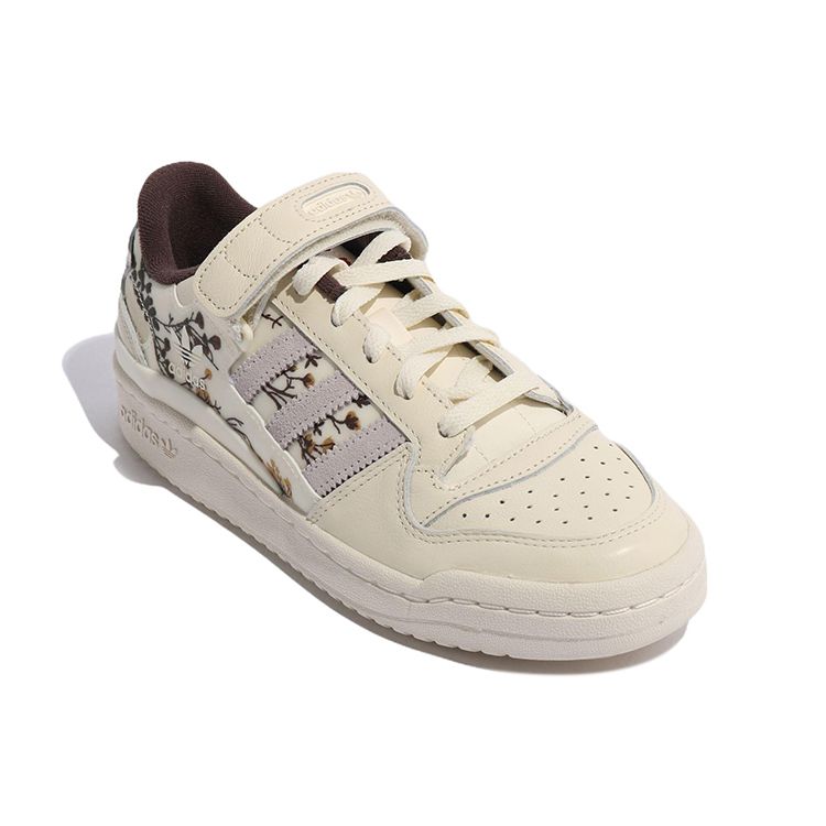 adidas Oryginalne Forum 84 Low Skórzane Klasyczne Casualowe Walentynki Trampki Niskie Unisex Trampki Off-White GV6707