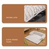 Dog Couch Bed Pet Calming Couch Plush Thermal Cat Bed with Anti-Slip Bottom Washable Removable Couch Protector Pet Bed for Sofa Bed Floor