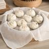 10 Stück Baumwoll-Dampftuch Wiederverwendbar Ungebleichte Baumwolle Sieb Antihaft Dampfgar-Gaze zum Kochen Backen Entsaften Qualität