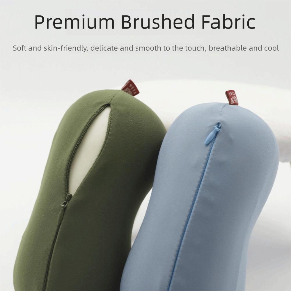 Mini Sleeping Neck Pillow Elasticity U-shaped Pillow Solid Color Slow Rebound Pillow  Men Women