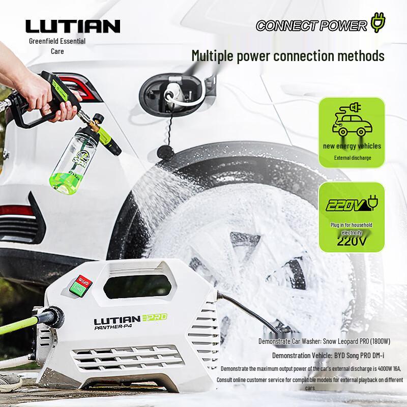 LUTIAN Snow Leopard PRO 1800W Wysokociśnieniowa Myjka Samochodowa