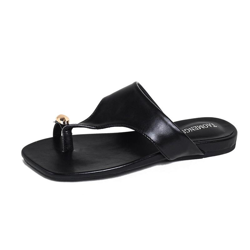 Fashion 2025 Summer Flip Flops Women Clip Toe Flat Sandals Beach Slides Female Outside Thong Sandalias Mujer Slipper Shoes Ladies Jandal