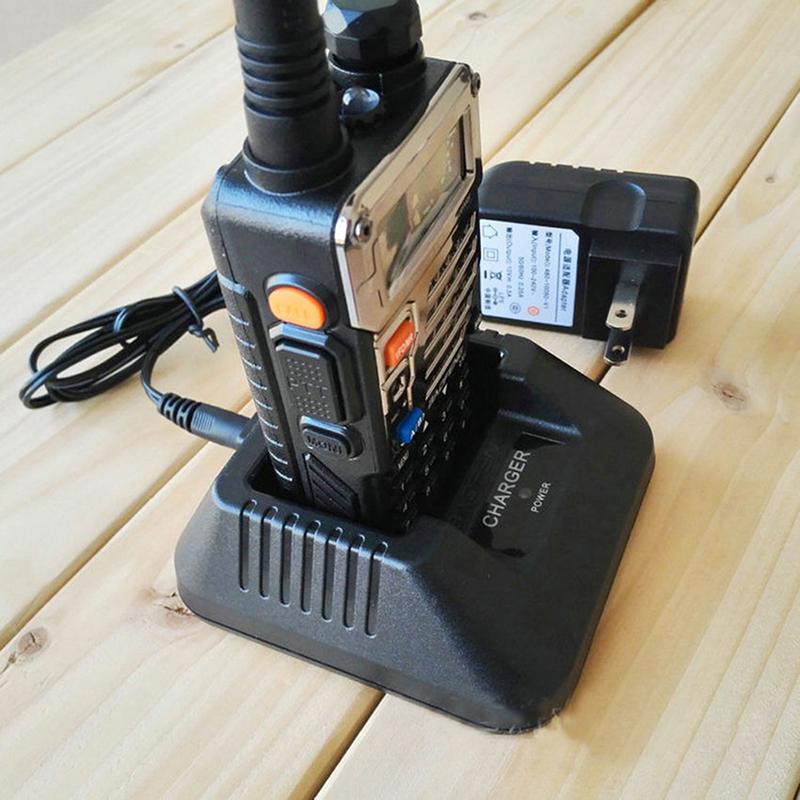 Walkie Talkie Original Desktop Charger For Baofeng Uv-5R A /E / Plus Tp Two Way