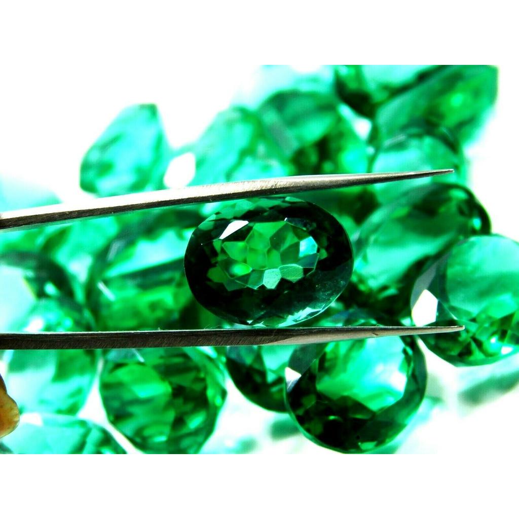 100 Ct CERTIFIED Green Muzo Emerald Loose Gemstone AA++  Lot baq21 005