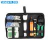 Handskit Network Repair Kit RJ45 RJ11 RJ12 Crimping Pliers Wire Stripper Connectors Cable Tester and Spring Clamp